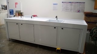 电解抛光EP系统湿工作台与喷淋冲洗槽
